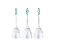 3-Pack Replacement Toothbrush Heads for Sonic Electric Toothbrush, White, E-Seri