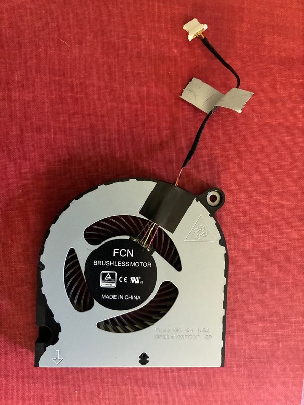 Used Acer Nitro Aspire Laptop Cooling Fan FCN48ZAVFATN00 DFS541105FCOT FJMQ