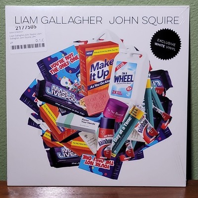 Liam Gallagher John Squire Exclusive White Vinyl LP 2020s Rock Warner Records