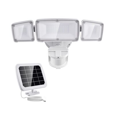 GLORIOUS-LITE Solar Security Lights 2400mAh LED Motion Sensor Light Outdoor, ...