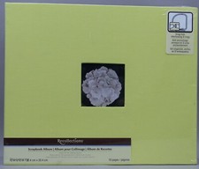 Recollections 12x12 Yellow Scrapbook Album Interlocking D-Ring NWT