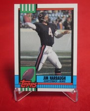 Jim Harbaugh Topps 1990 Football Card #366