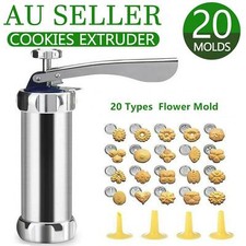 25pcs Manual Biscuit Cookie Making Maker Press Machine Churrera Churros Filler A