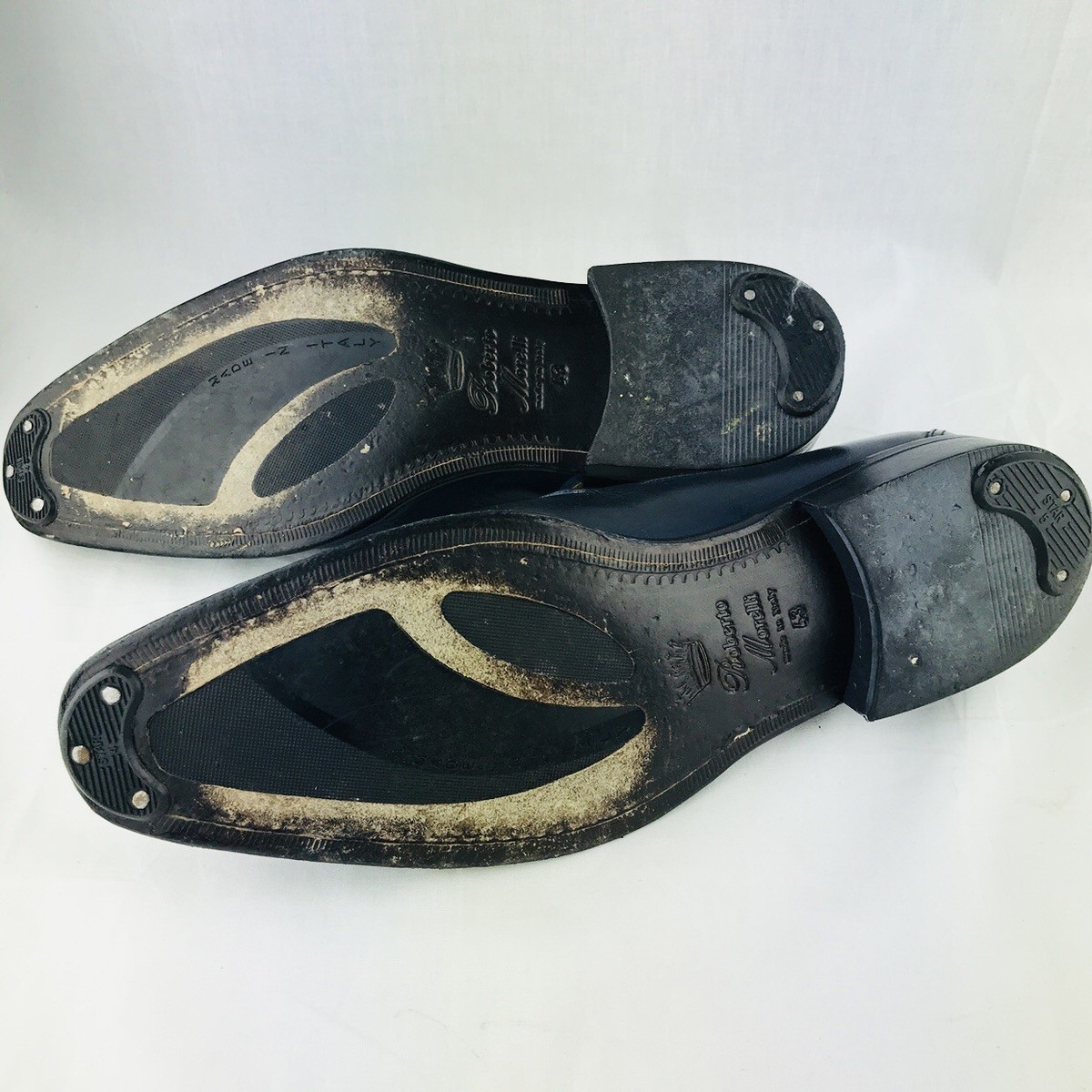 Roberto Morelli Mens 9.5 Cordovan Dress Shoes Roberto Morelli Mens 9.5 Cordovan Leather Dress Shoes 43  main image 2