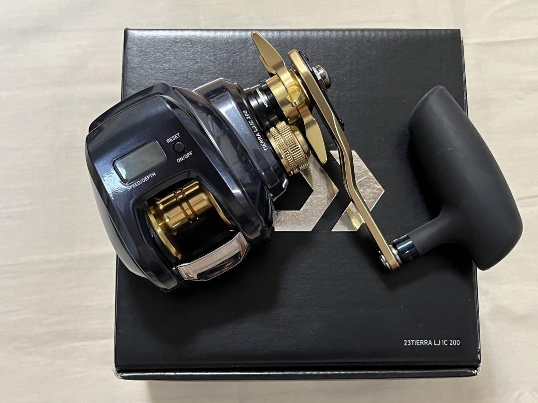 新品 DAIWA ダイワ 23ティエラLJ IC 200L 左巻き [4550133247101]