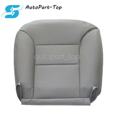 For 1995-1999 Chevrolet Tahoe Driver Bottom Replacement Leather Seat Cover Gray