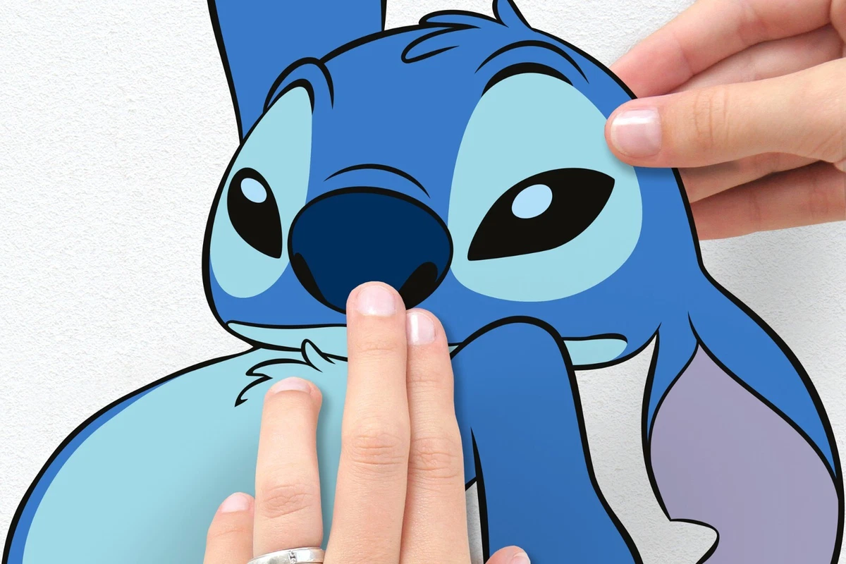 Set De Pegatinas De Pared Disney Lilo & Stitch 50x70cm 23 Piezas