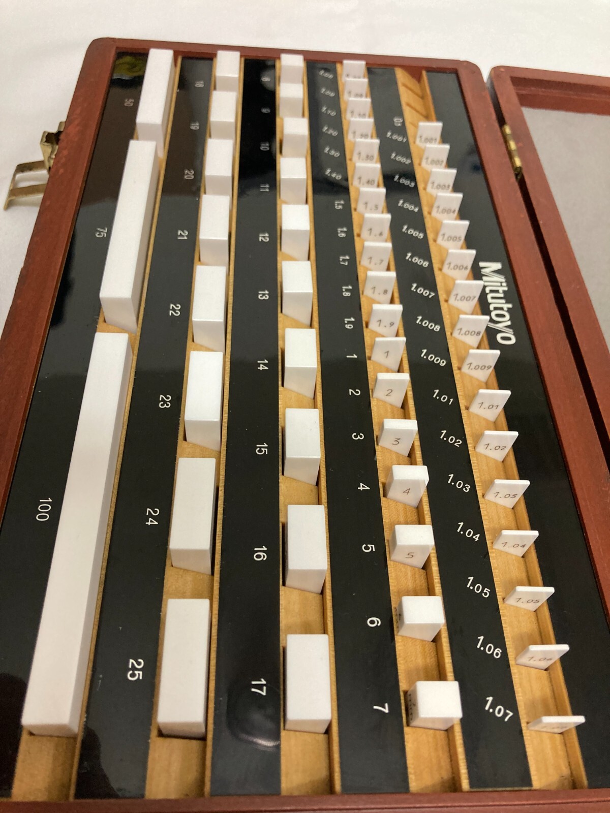 Mitutoyo BM3562 Cera Block Metric Ceramic Gage Block Set eBay