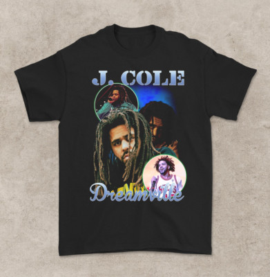 J. Cole T-Shirt Unisex Black Tee All Size S To 4XL BT670