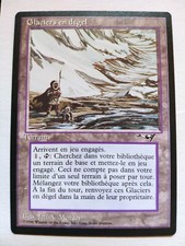 MTG Magic ♦ ALLIANCES ♦ Thawing glaciers - Glaciers en degel ♦ French NM mint