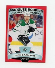19/20 O-PEE-CHEE OPC ROOKIE RC RED #639 NICK CAAMANO STARS *66829