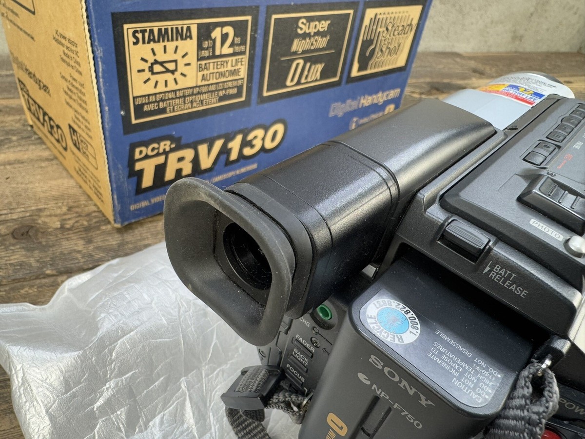 Sony DCR-TRV130 Digital Handycam Camcorder Vintage | eBay