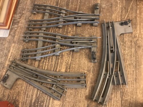 Hornby  O Gauge 3 rail Job Lot Of Track Lot3 Parallel Points Set Etc - Picture 1 of 4