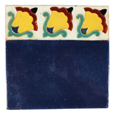 VINTAGE SOLON SCHEMMEL SAN JOSE CALIFORNIA ART POTTERY CUENCA TILE 1920s - 1930s