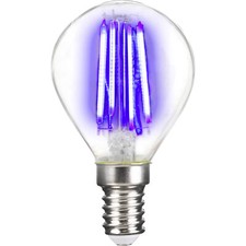 Ampoule Filament LED LightMe LM85311 E14 4W Bleue Goutte D'Eau 45x78mm