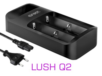 FOC-TEC Lush Q2 Lader für 18650 / 21700 Lithium Akkus uvm.- NEU 