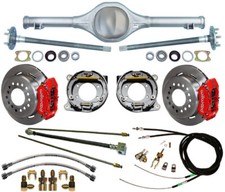 Currie Rear End Wilwood Disc Brakesred Caliperslines66-72 Mopar A-body