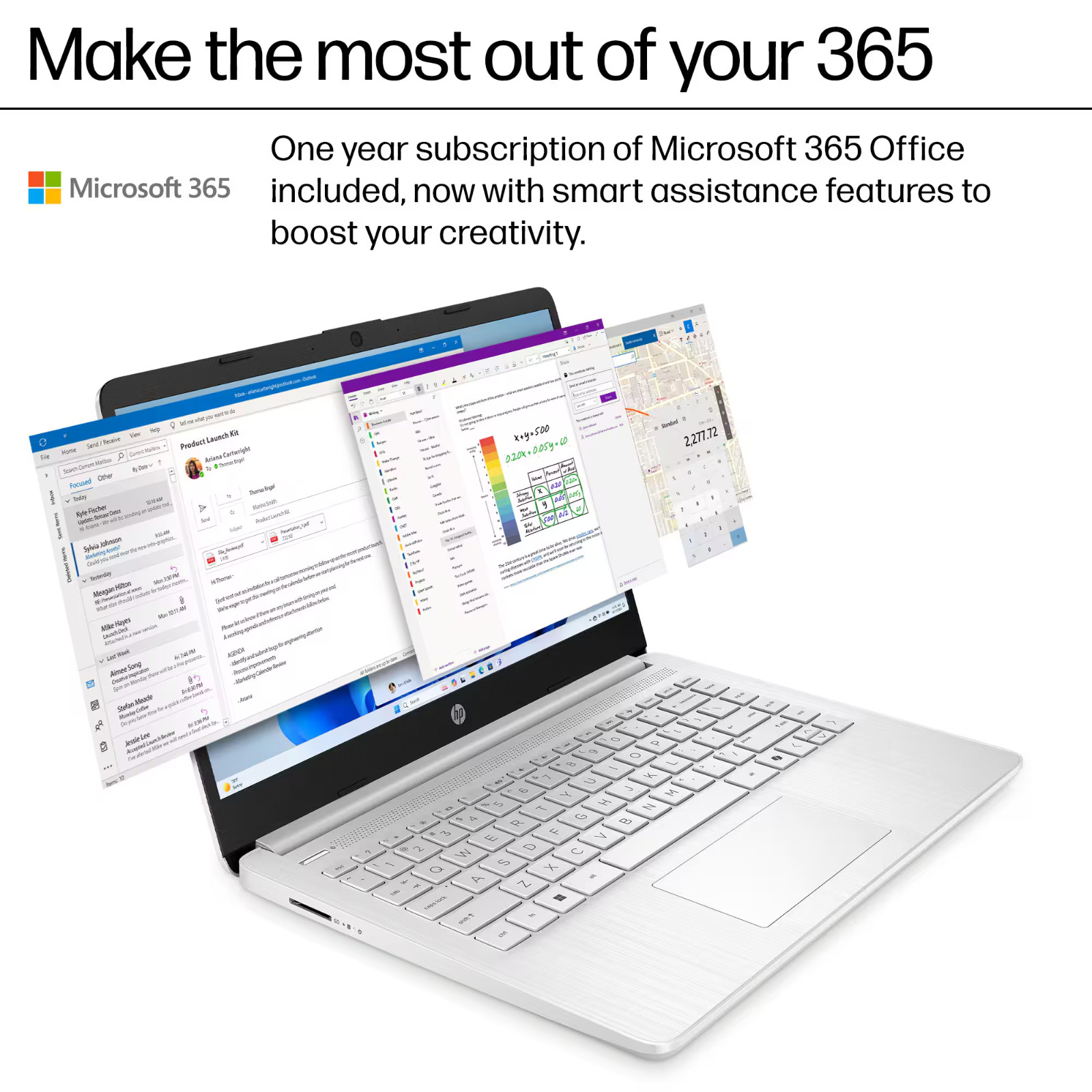 Laptop HP 2026 más reciente de 14" con procesador Intel de cuatro núcleos, hasta 16GB de RAM y 628GB de almacenamiento, imagen 5