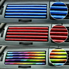 20Pcs Car Truck Accessories Air Conditioner Outlet Vent Decoration Strip Trim US