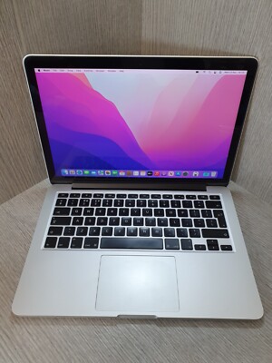 Macbook Pro A1502 13,3'' i5 @ 2,4GHz 8GB 250GB SSD Late 2013 Grade C EE2211