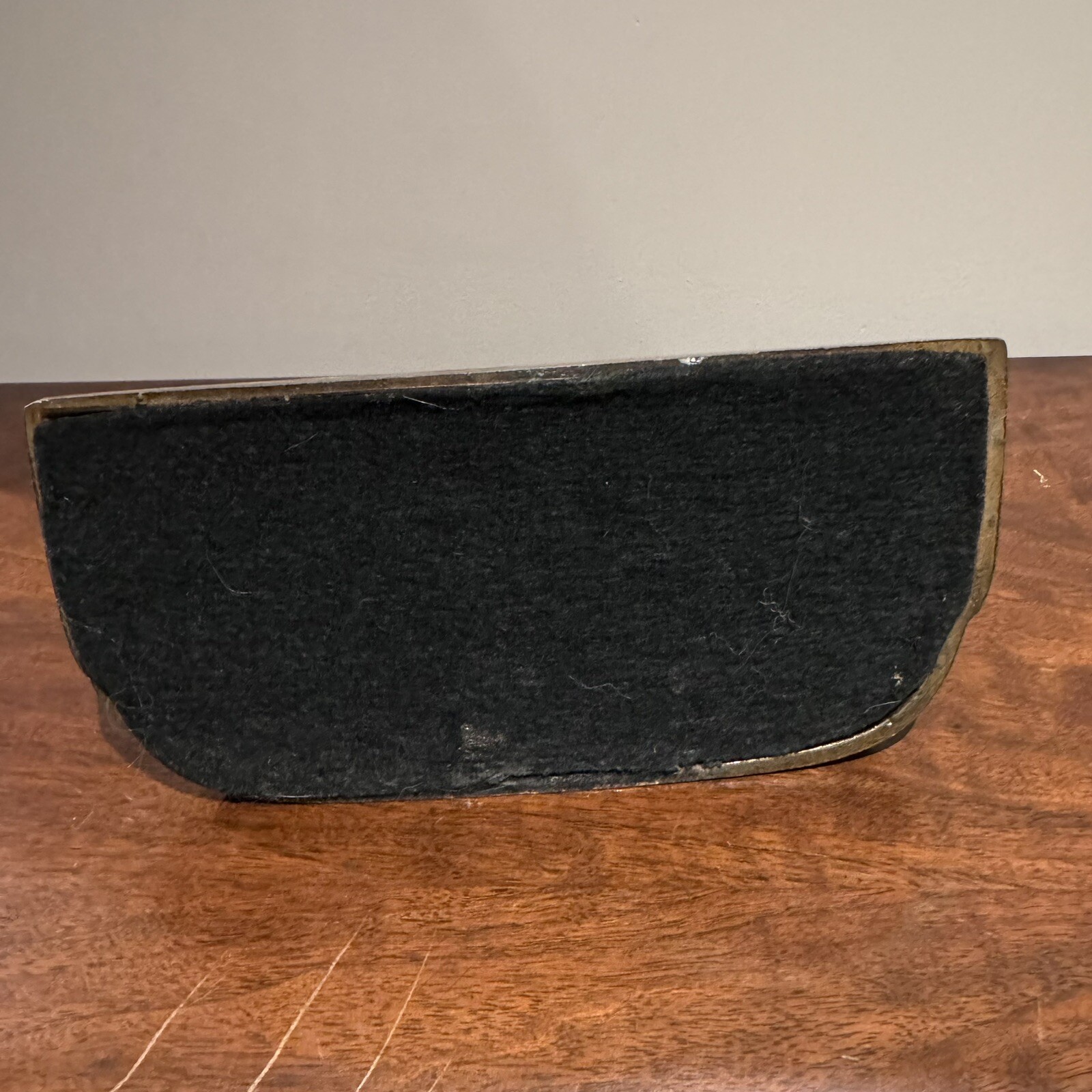 Antique Frankart American Art Deco Spaniel Dog Statue Sculpture Metal Bookend