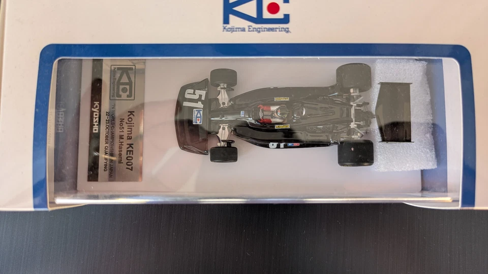 Kyosho Kojima KE007 #51 Hasemi Japan GP 1976 1/43 - F1 RARE - Immagine 2 di 3