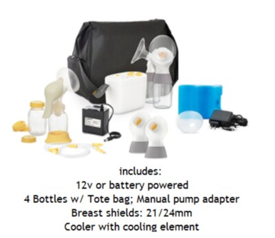 Brand New Medela Pump In Style Double Electric Breast Pump - With BONUS kit