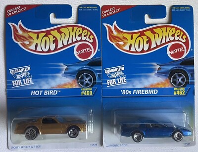 Hot Wheels - Pontiac Firebird Trans Am Des Années 80 - Bleu - Modèle 1:64 Diecast - Neuf En Boîte