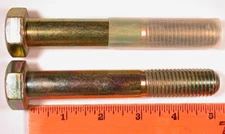 BOLT: UNUSED Mil-Spec 3/4"-10x5" Grade 8 Plated Bolts - Mil-Std MS90728-199 Qty4