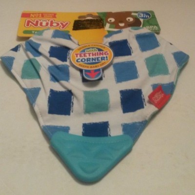 bib with teething corner