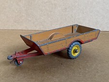 Vintage Dinky Toys Halesowen Farm Tractor, No 320, Die Cast, Brown, 1954, Rare.