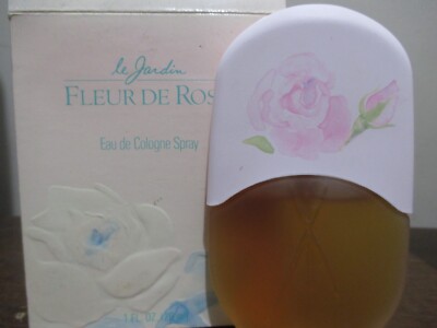 Le Jardin FLEUR DE ROSE Eau De Cologne Spray 1 oz BY MAX FACTOR   Vintage
