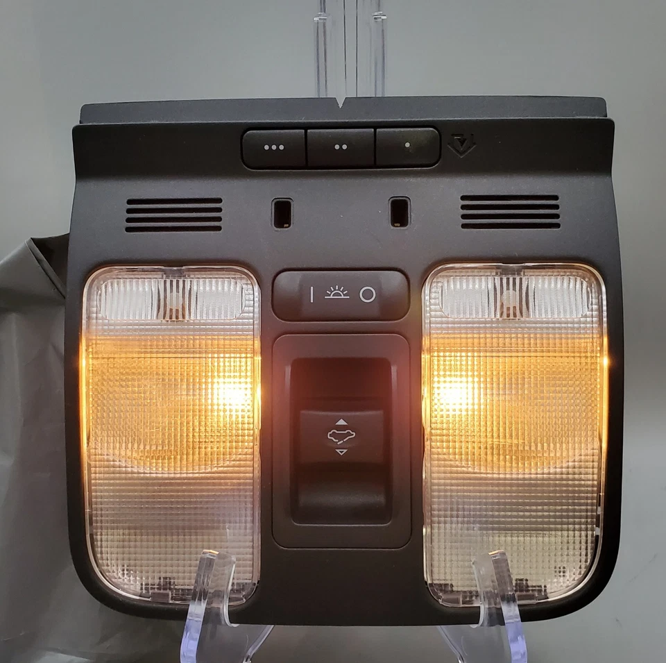 Acura RDX 2012-2008 luz domo superior negra montaje consola OEM techo corredizo Foto 2 de 4