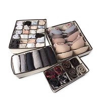 Domestic Corner - Drawer Dividers Closet Organizers - Storage Boxes - Set Of 4 - on sale Domestic Corner - Drawer Dividers Closet Organizers - Storage Boxes - Set Of 4 - on sale