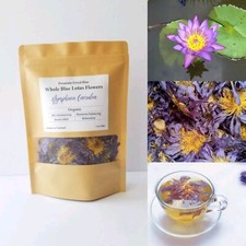 Organic Egyptian Blue Lotus Tea 28g - Thai Herb, Calming Relaxation