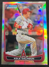 KOLE CALHOUN 2012 Bowman Chrome Refractor #188 Rookie Card RC
