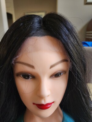 Lace front wig HDLACE RCHD298 FLARE Black Maxi Long Lace  display picture 2