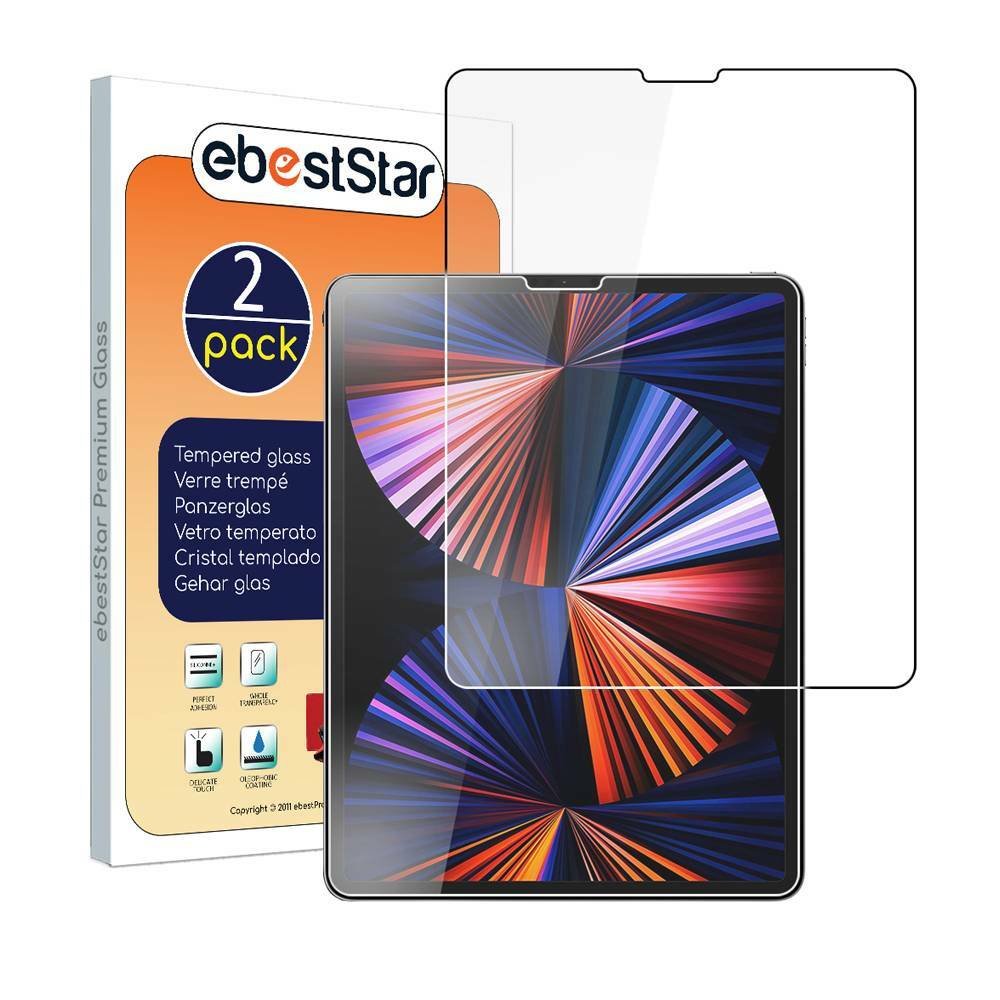 [Pacco x2] Vetro Temperato Apple iPad Pro 12.9 M1 2021, 2020 Protezione Schermo