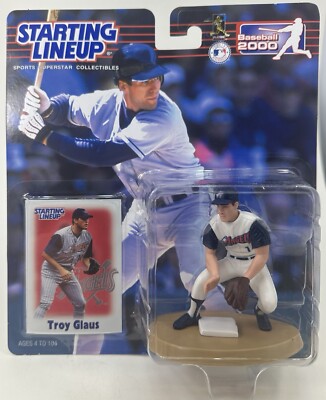 STARTING LINEUP FIGURE  TROY GLAUS ANGELS 2000