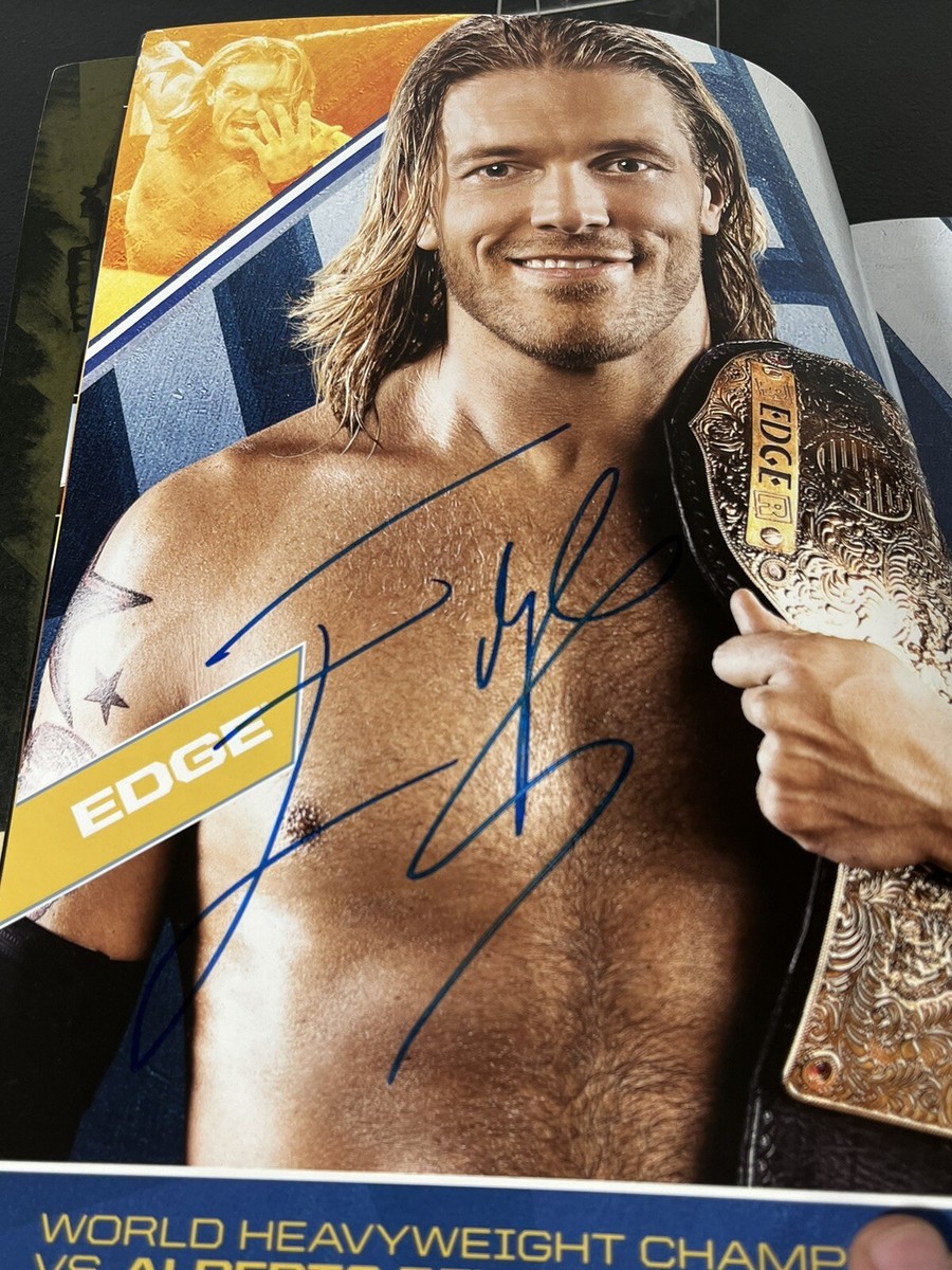 WWE Wrestlemania 27 XXVII Signed Official Program 13