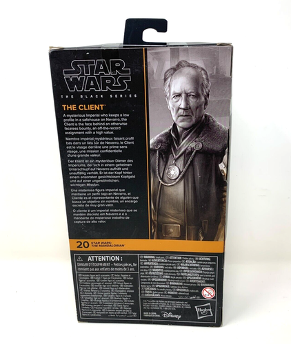Star Wars The Black Series: The Mandalorian The Client 6" Action Figure Hasbro - Picture 5 of 6