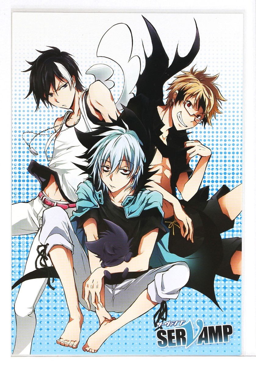 Servamp Postcard Monthly Comic Gene E ver Japanese manga Character