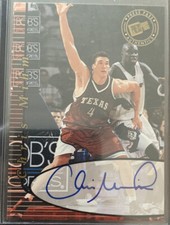Chris Mihm Texas Longhorns Press Pass Autograph Rookie Card Auto 2016 Lakers Nba. rookie card picture