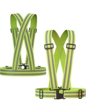 Apace Vision Reflective Safety Vest 2 Pack Lightweight Adjustable