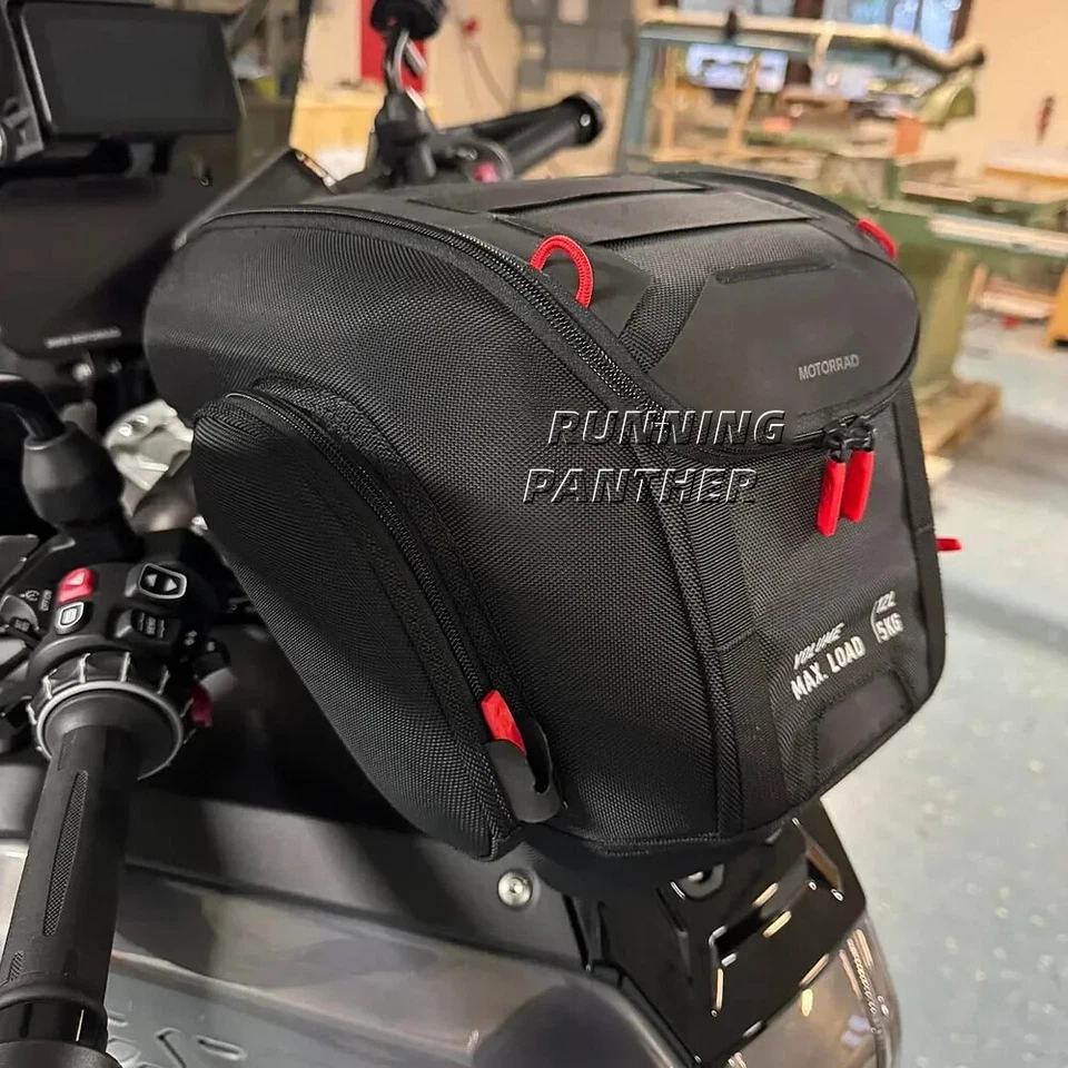 Borsa Serbatoio Carburante Moto Impermeabile 12L Zaino Portatile per BMW R1300GS Adv - Immagine 2 di 4
