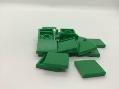 Lego (c) 20x Fliesen - 2x2 grün - 3068b - green tile 2 x 2 - Kacheln - Fliese