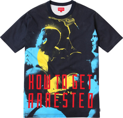 Supreme S/S 2014 Supreme Mosh Tee Top Box Logo Black S M L Neville 