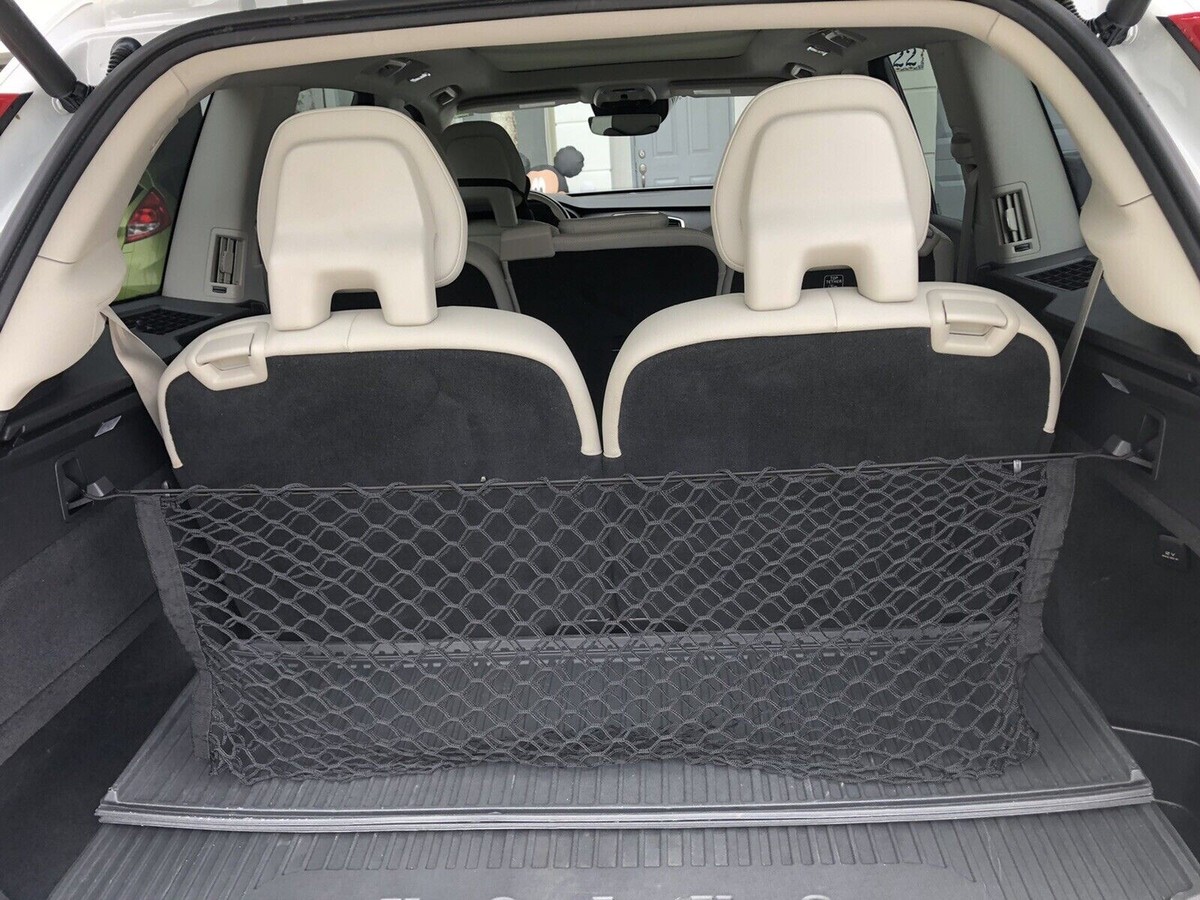 Rear Trunk Envelope Style Mesh Organizer Cargo Net for VOLVO XC90