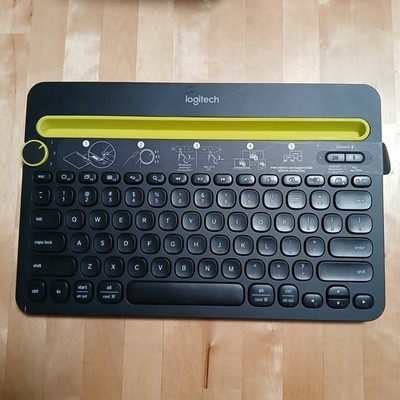 Logitech K480 Wireless Multi-Device Keyboard, Bluetooth for Windows macOS iPadOS