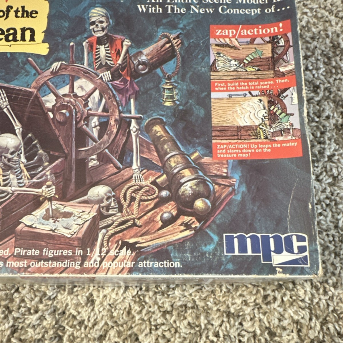 MPC Pirates of the Caribbean Dead Man's Raft 1:12 Model Kit 1-5005